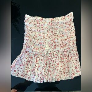 Ganni floral skirt